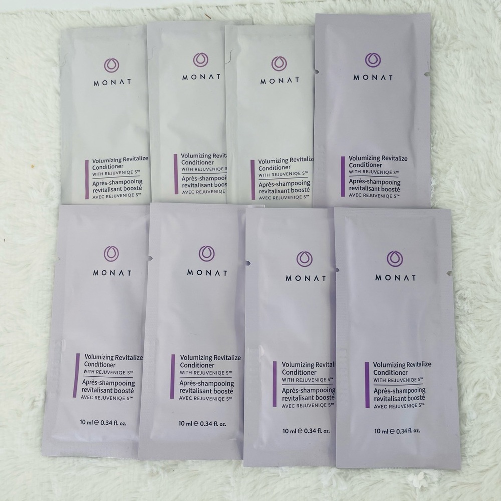 Monat Volumizing Revitalize Conditioner Sachets 10ml x 8
